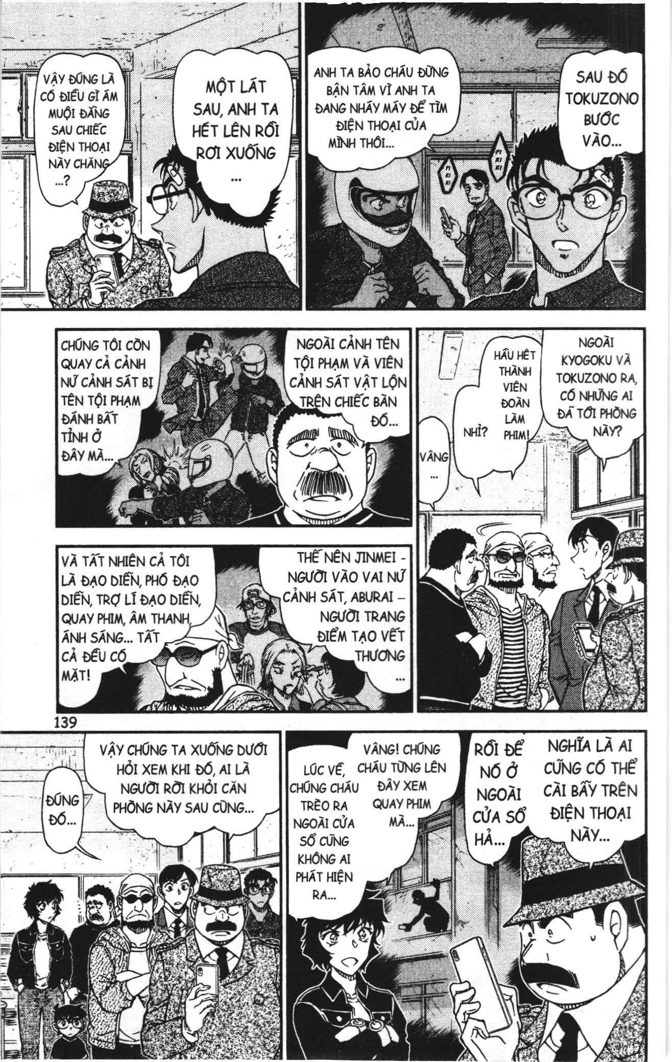 Thám tử lừng danh Conan Loạt truyện tranh Chapter 1062 - Trang 9