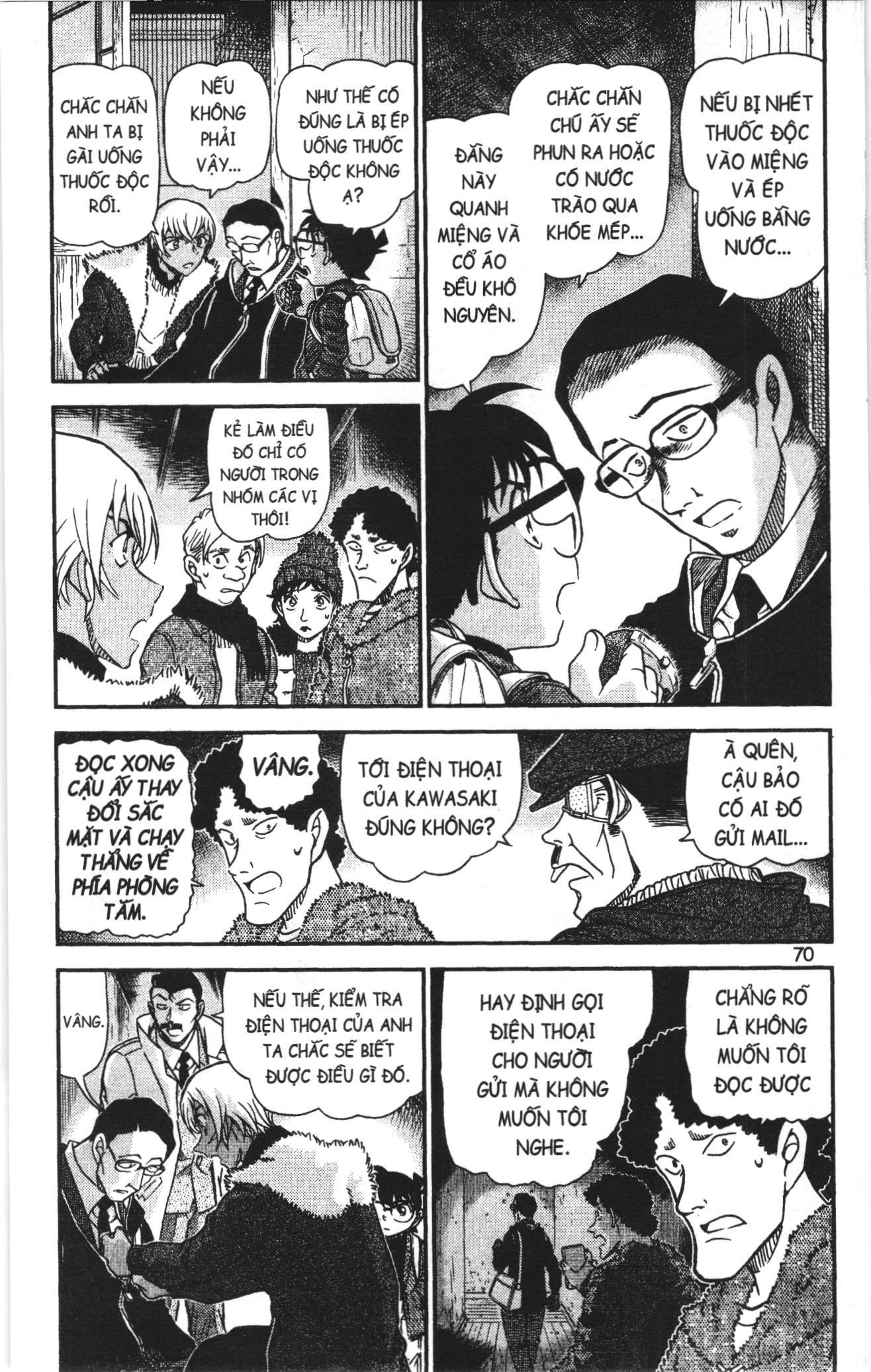 Thám tử lừng danh Conan Loạt truyện tranh Chapter 1069 - Trang 4