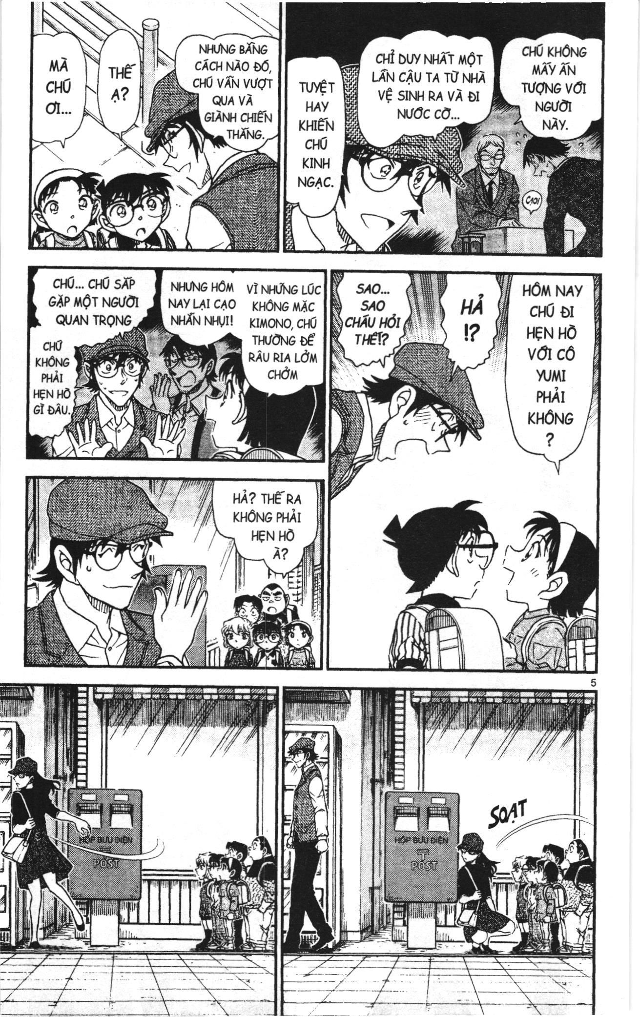 Thám tử lừng danh Conan Loạt truyện tranh Chapter 1083 - Trang 5