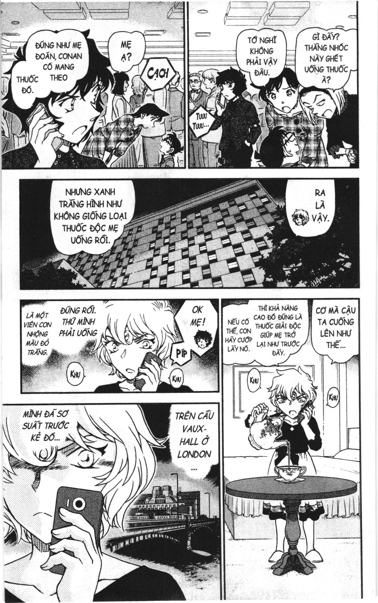 Thám tử lừng danh Conan Loạt truyện tranh Chapter 1087 - Trang 7