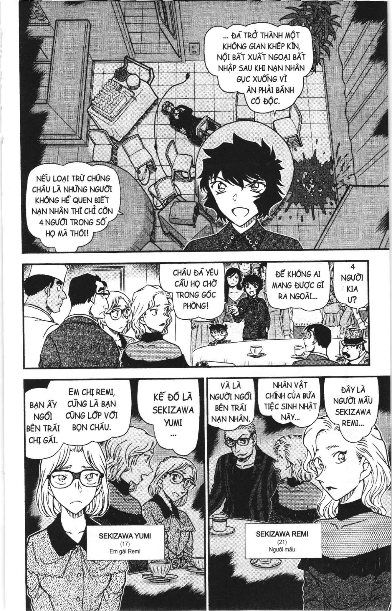 Thám tử lừng danh Conan Loạt truyện tranh Chapter 1088 - Trang 6
