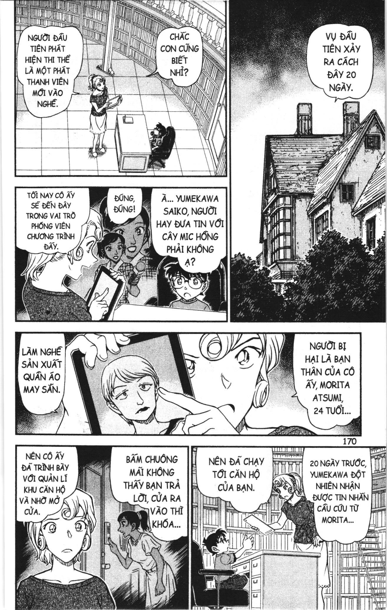 Thám tử lừng danh Conan Loạt truyện tranh Chapter 1098 - Trang 8