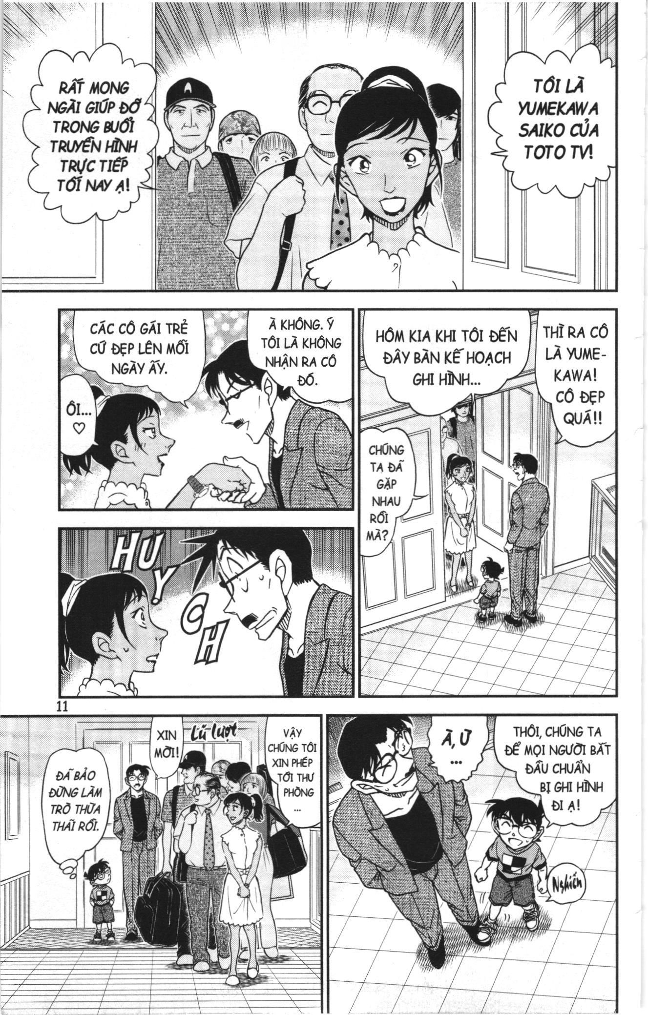 Thám tử lừng danh Conan Loạt truyện tranh Chapter 1099 - Trang 9