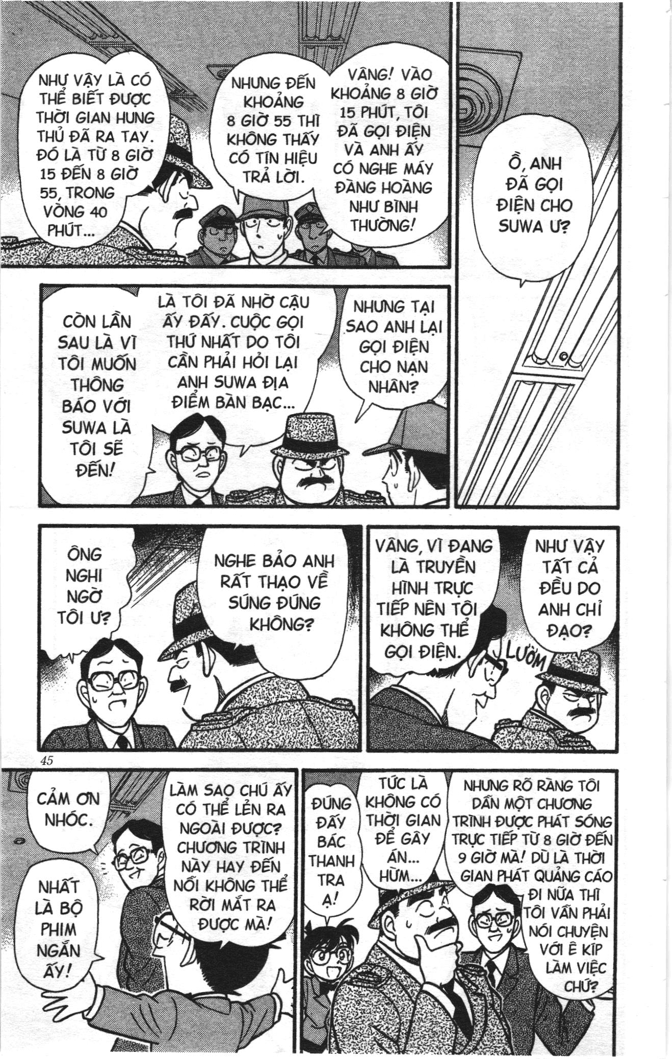 Thám tử lừng danh Conan Loạt truyện tranh Chapter 111 - Trang 7