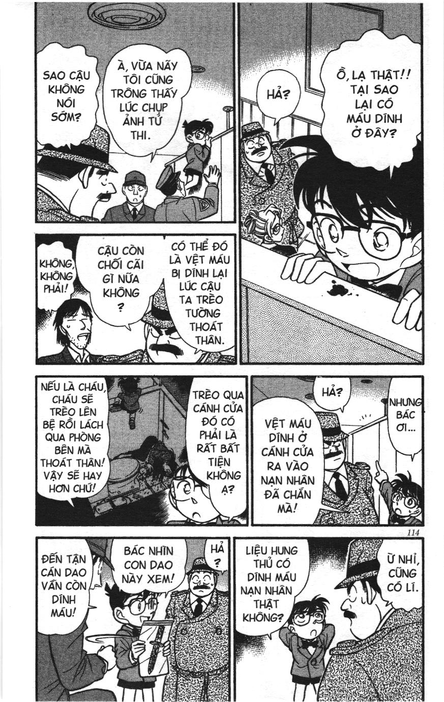 Thám tử lừng danh Conan Loạt truyện tranh Chapter 115 - Trang 4