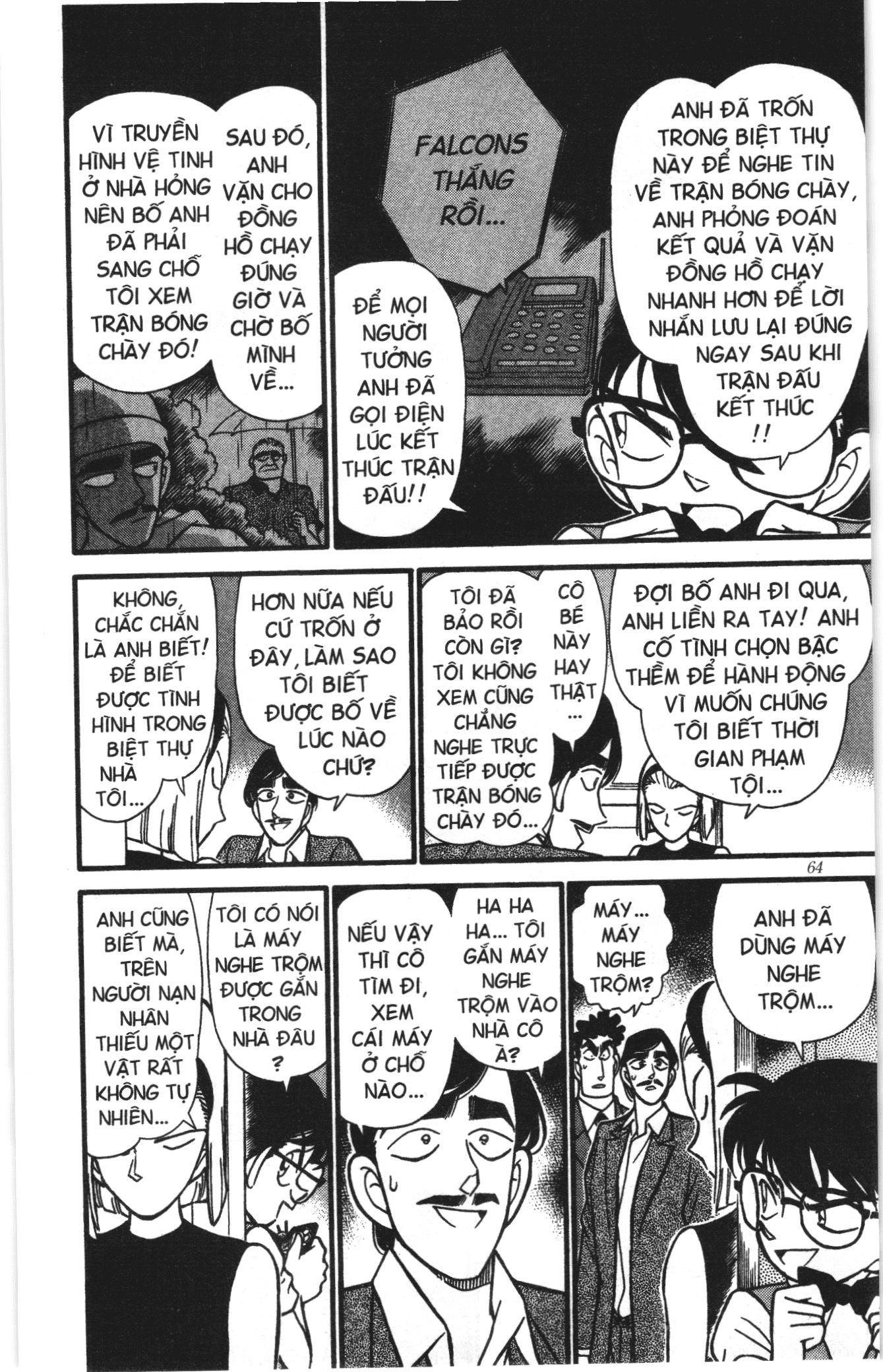Thám tử lừng danh Conan Loạt truyện tranh Chapter 132 - Trang 10