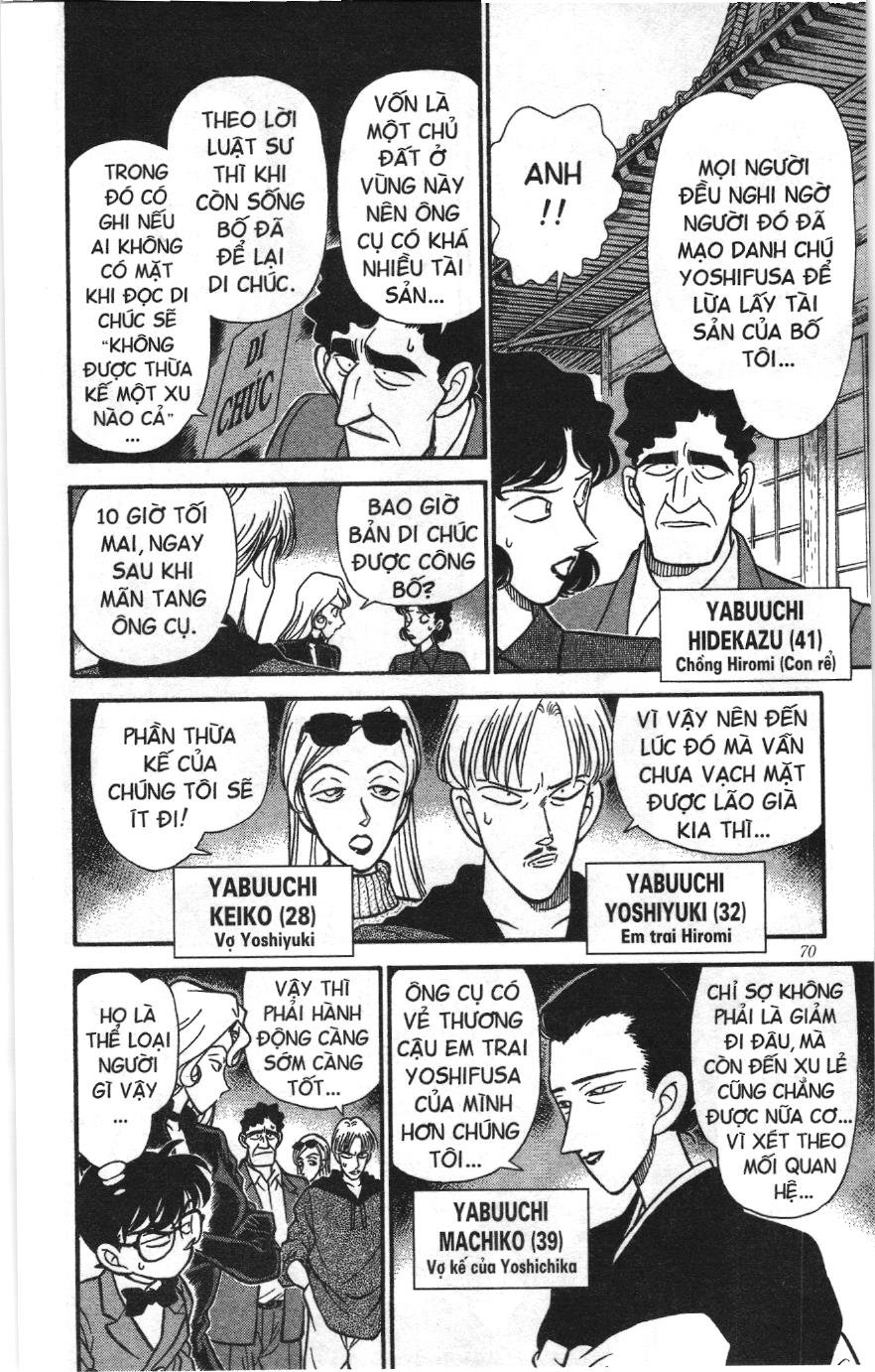 Thám tử lừng danh Conan Loạt truyện tranh Chapter 142 - Trang 13