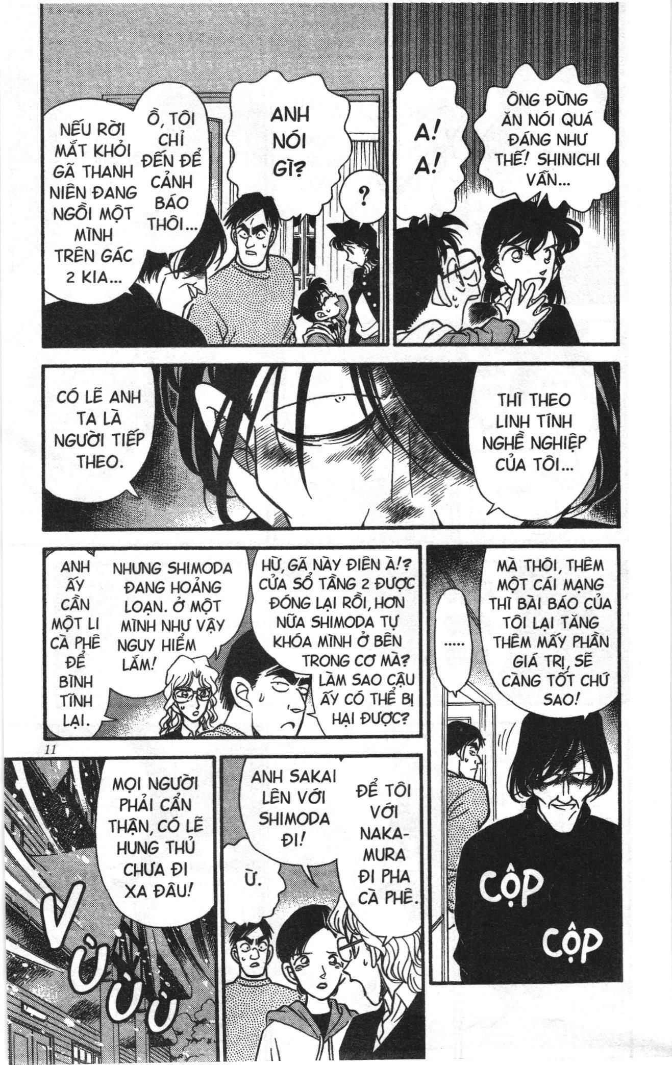 Thám tử lừng danh Conan Loạt truyện tranh Chapter 149 - Trang 9