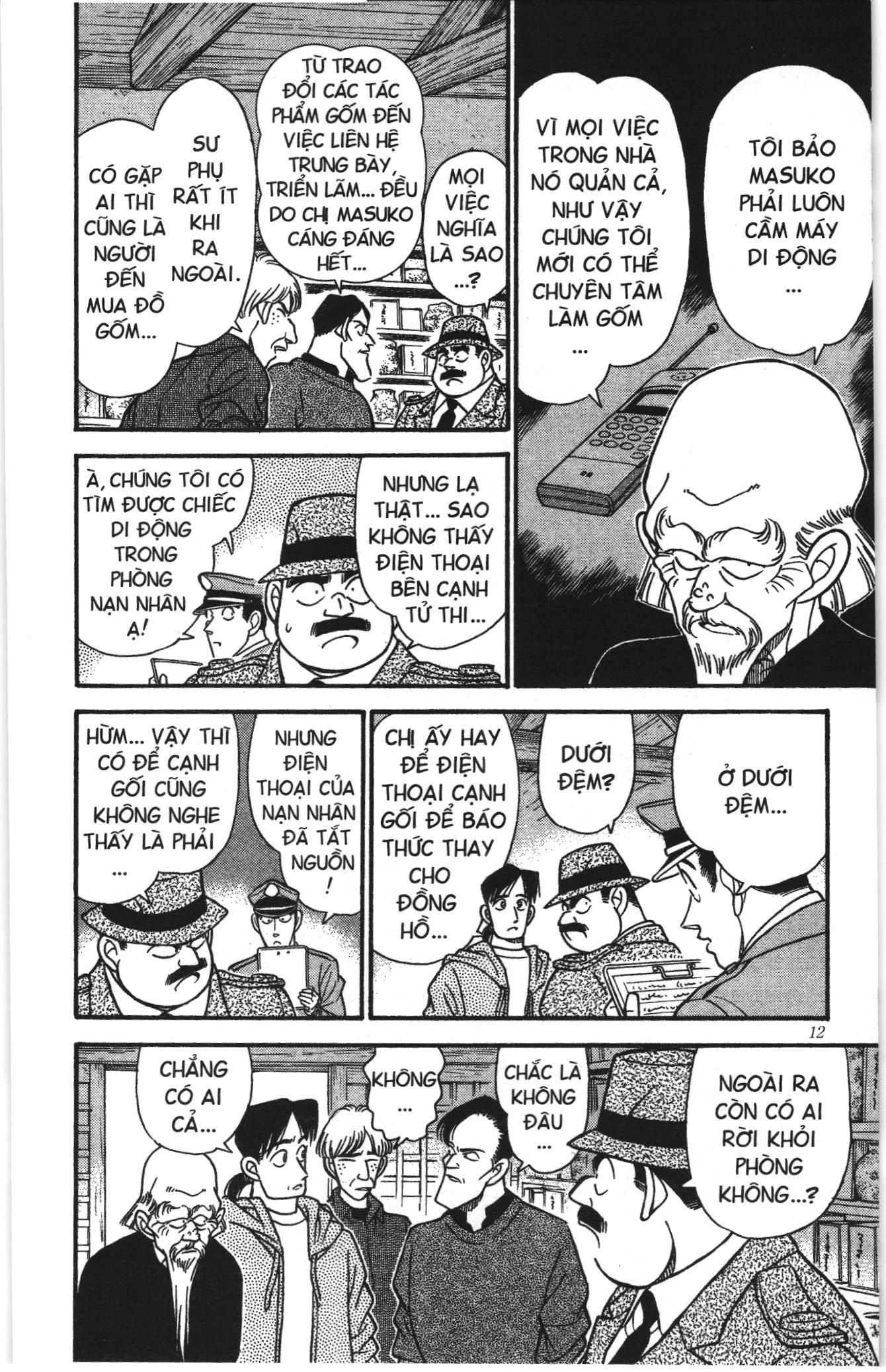Thám tử lừng danh Conan Loạt truyện tranh Chapter 169 - Trang 10
