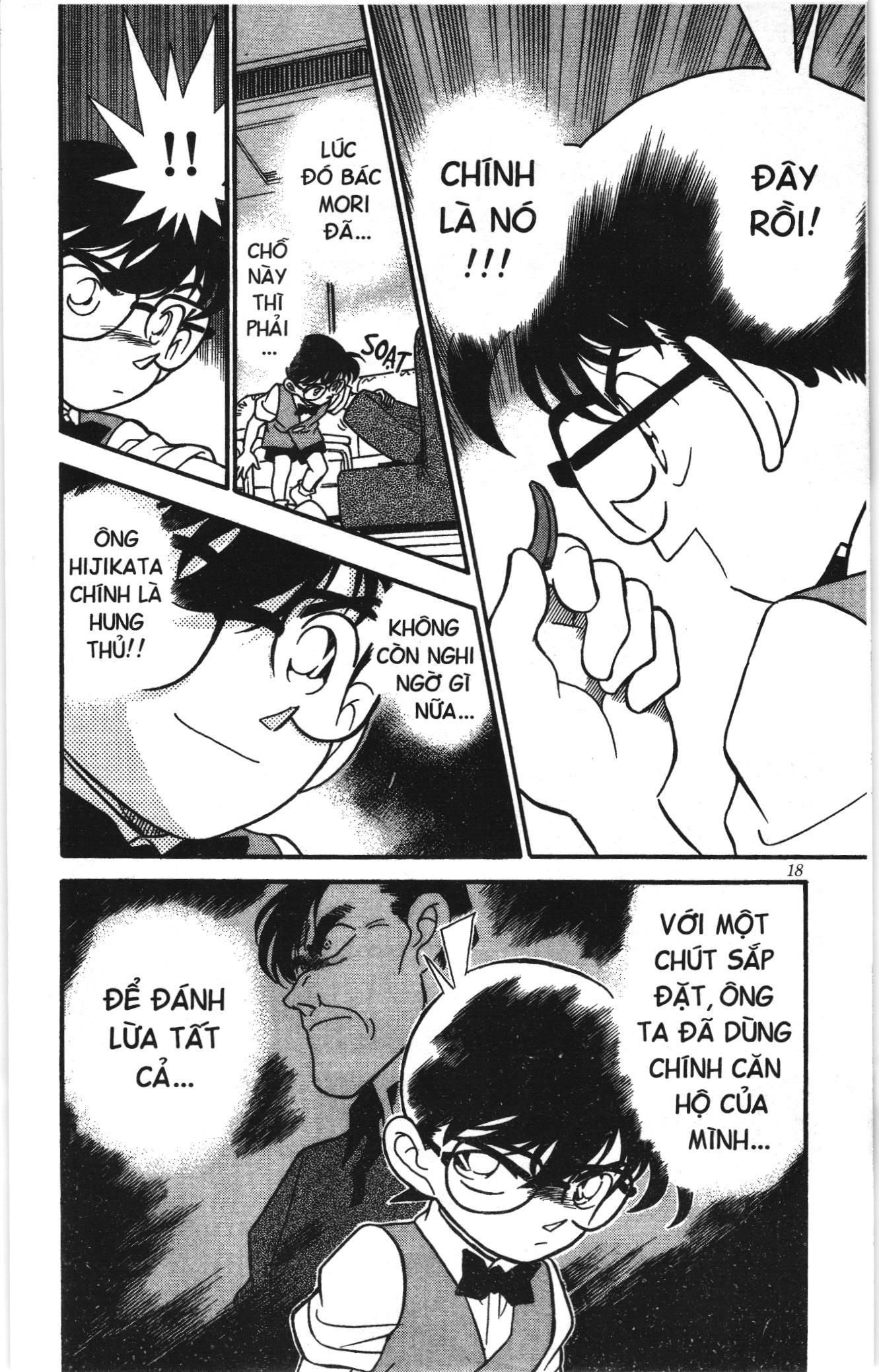 Thám tử lừng danh Conan Loạt truyện tranh Chapter 179 - Trang 16