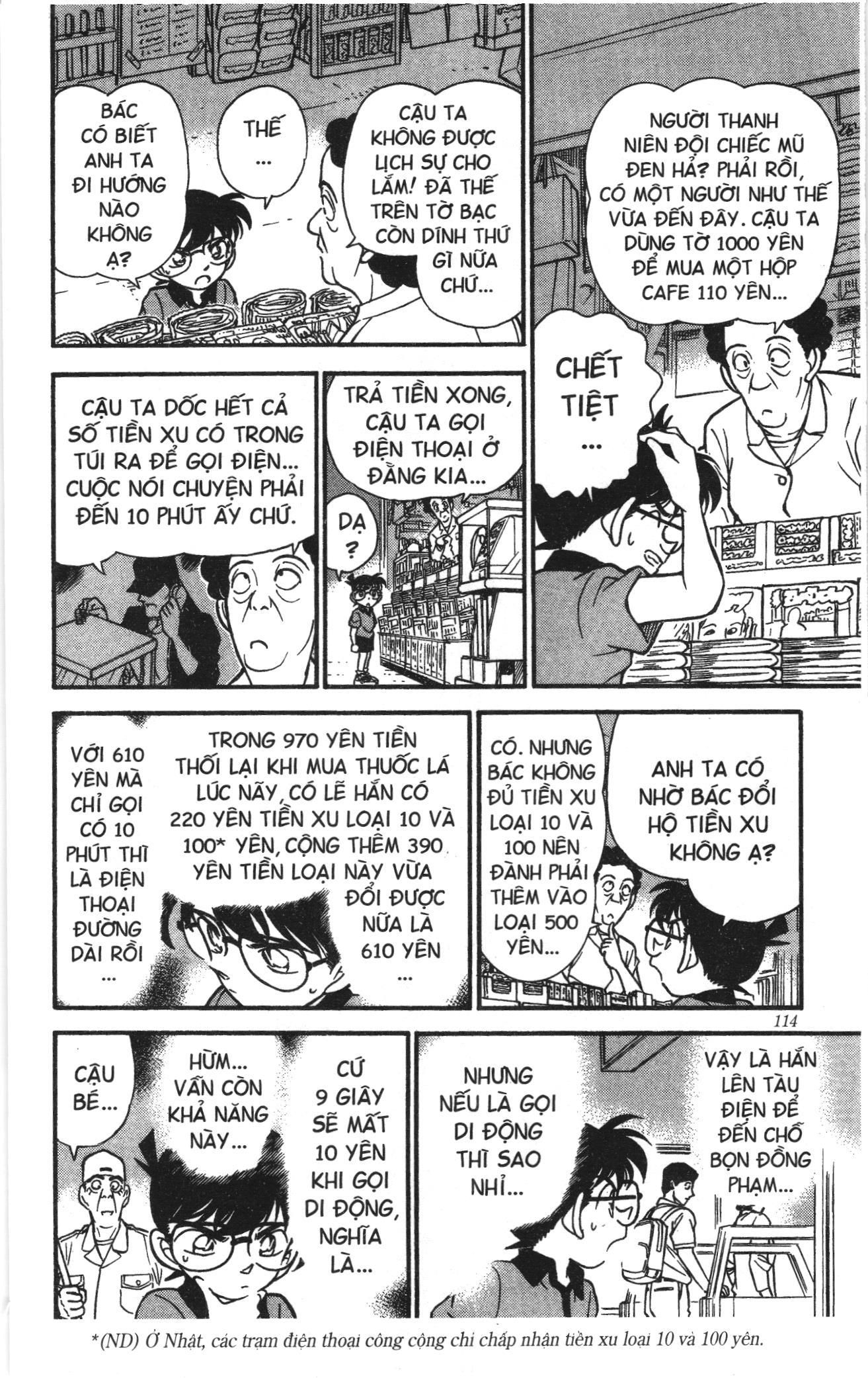 Thám tử lừng danh Conan Loạt truyện tranh Chapter 185 - Trang 6