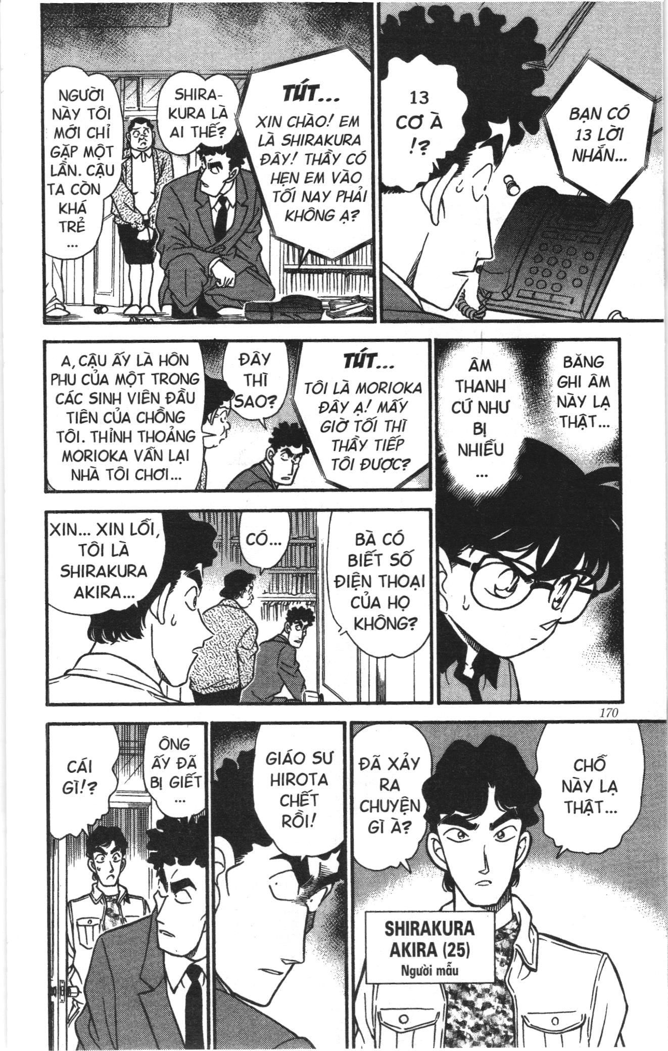 Thám tử lừng danh Conan Loạt truyện tranh Chapter 188 - Trang 8