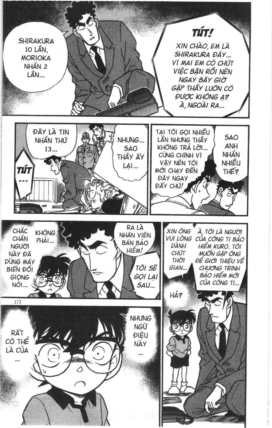 Thám tử lừng danh Conan Loạt truyện tranh Chapter 188 - Trang 9