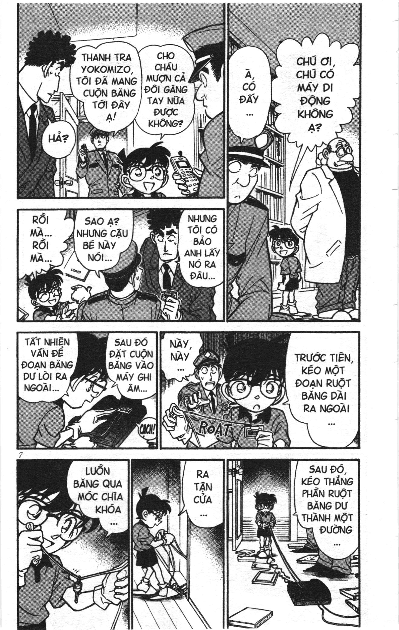 Thám tử lừng danh Conan Loạt truyện tranh Chapter 189 - Trang 5