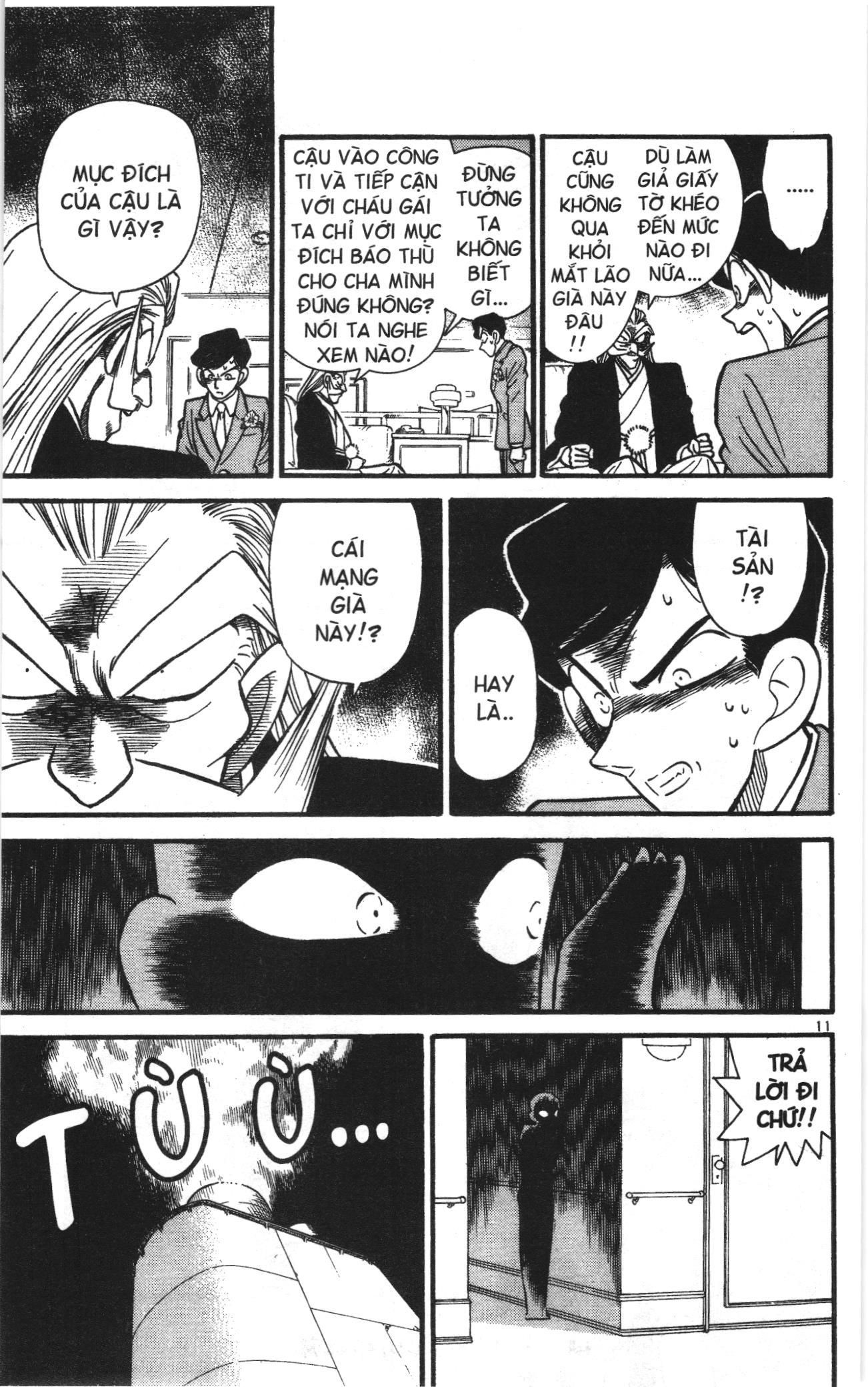 Thám tử lừng danh Conan Loạt truyện tranh Chapter 20 - Trang 11