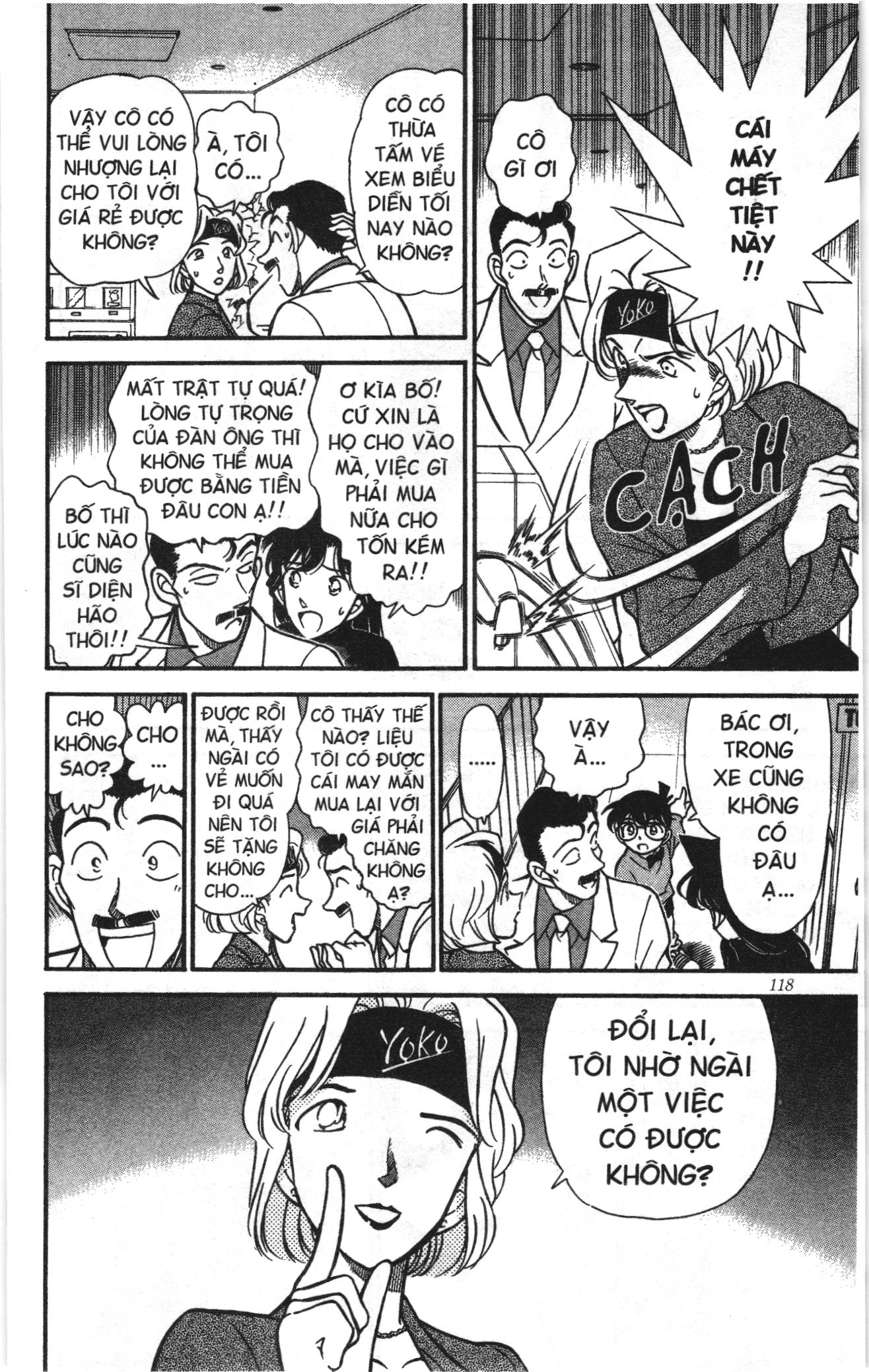 Thám tử lừng danh Conan Loạt truyện tranh Chapter 205 - Trang 8