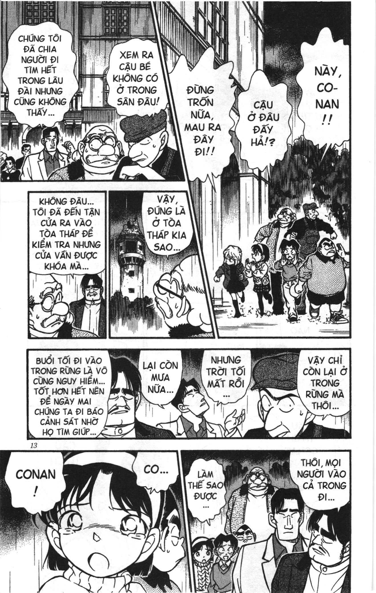 Thám tử lừng danh Conan Loạt truyện tranh Chapter 209 - Trang 11
