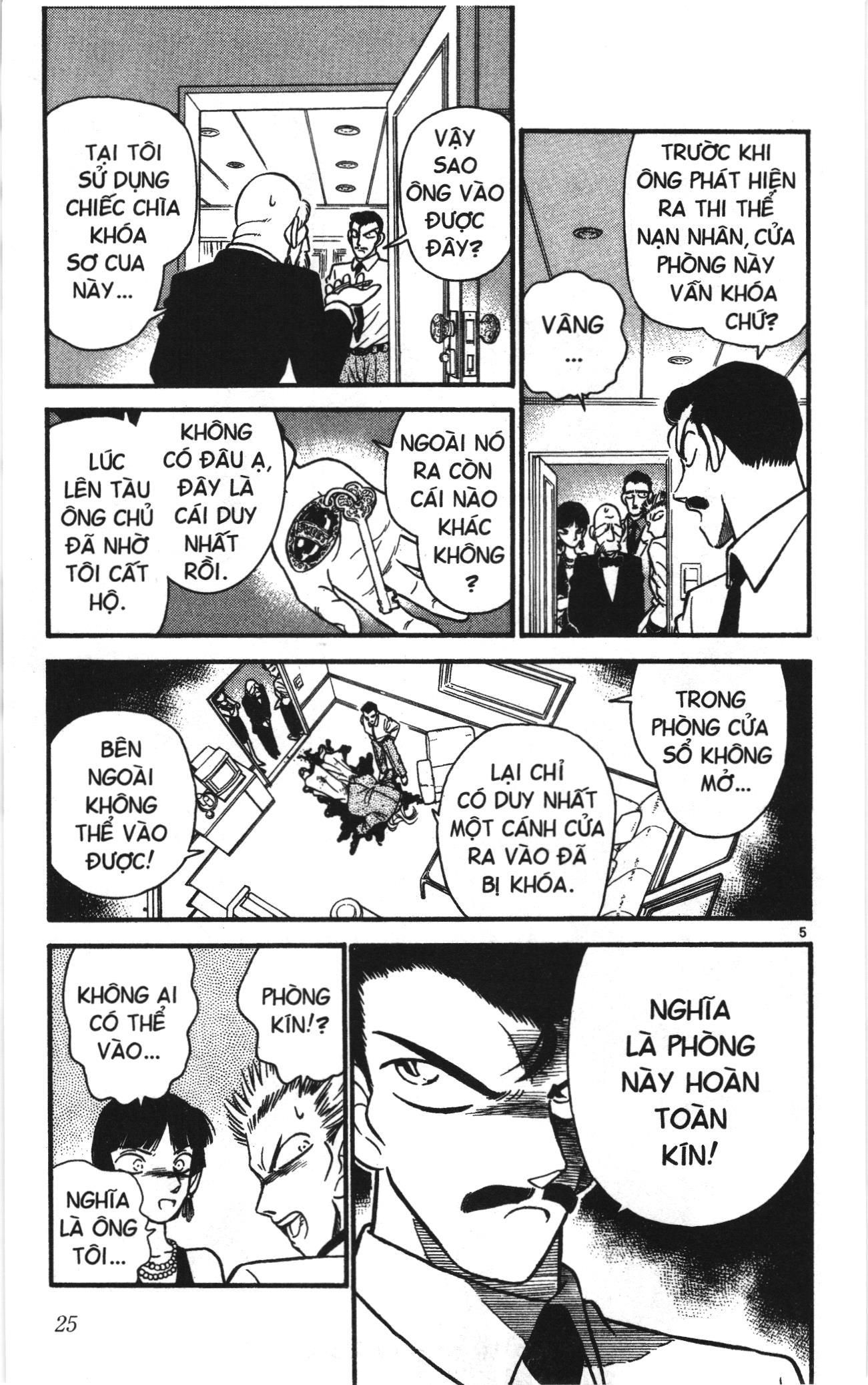 Thám tử lừng danh Conan Loạt truyện tranh Chapter 21 - Trang 5