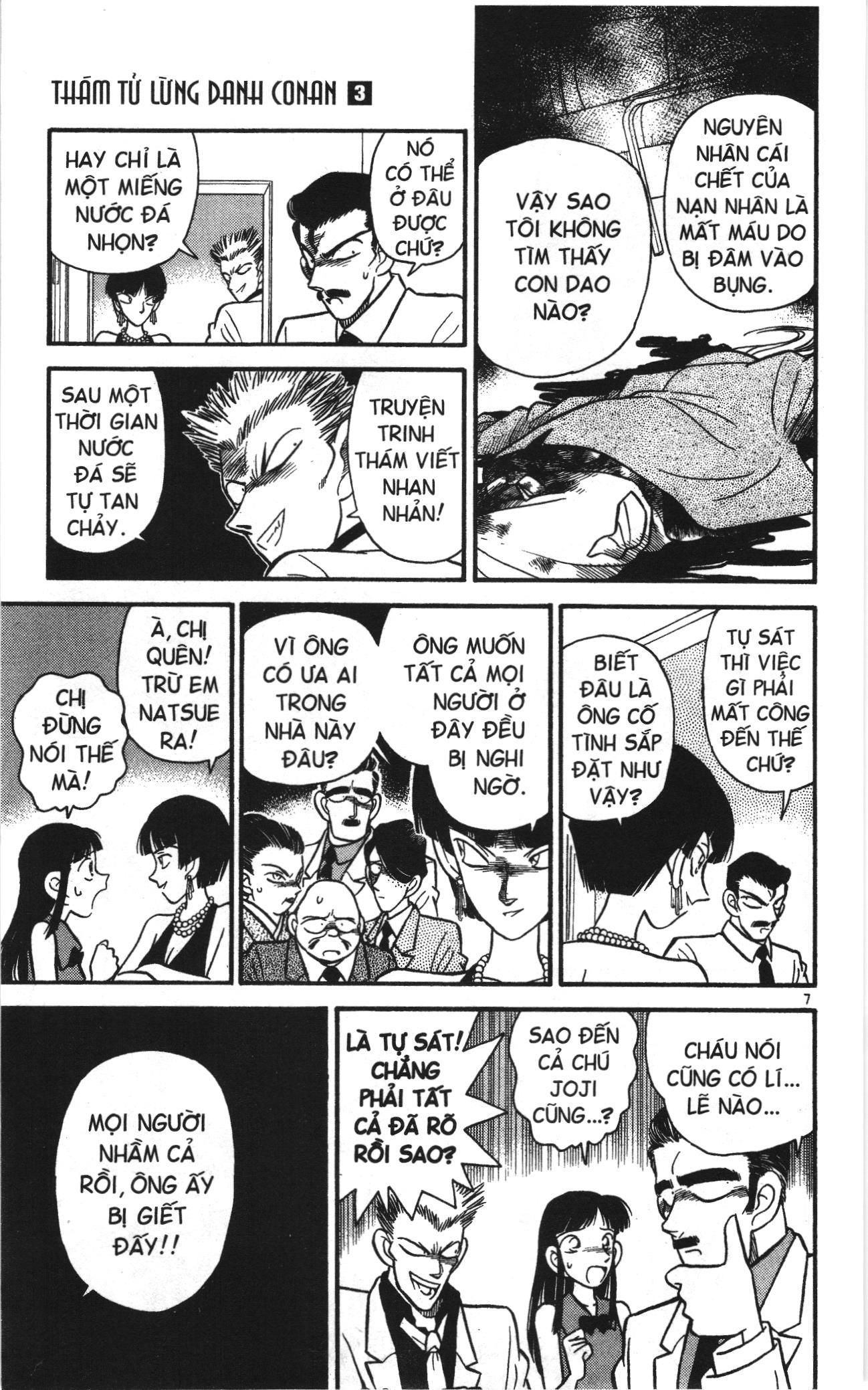 Thám tử lừng danh Conan Loạt truyện tranh Chapter 21 - Trang 7