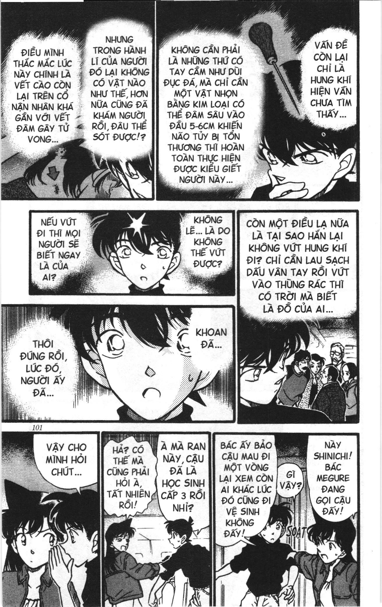 Thám tử lừng danh Conan Loạt truyện tranh Chapter 214 - Trang 15