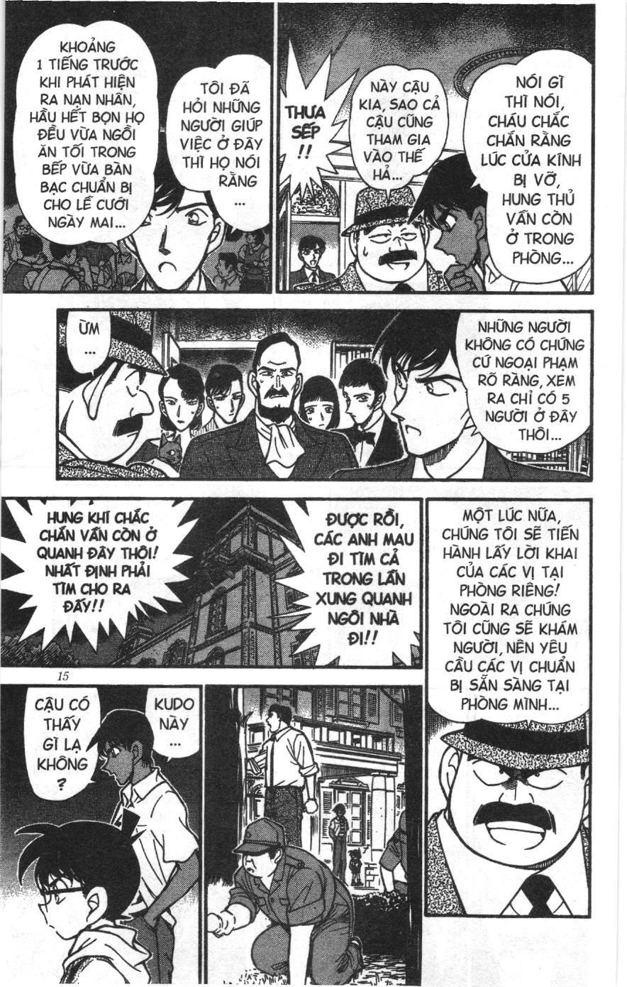 Thám tử lừng danh Conan Loạt truyện tranh Chapter 222 - Trang 13