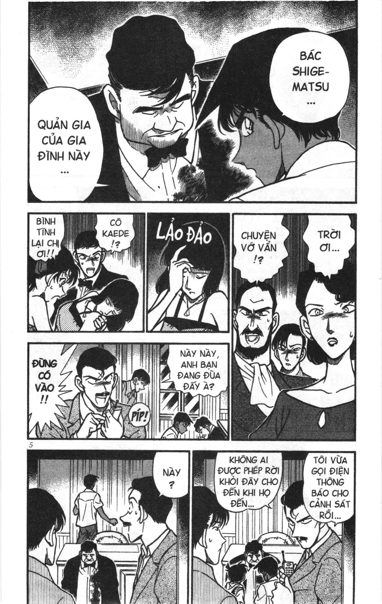 Thám tử lừng danh Conan Loạt truyện tranh Chapter 222 - Trang 3
