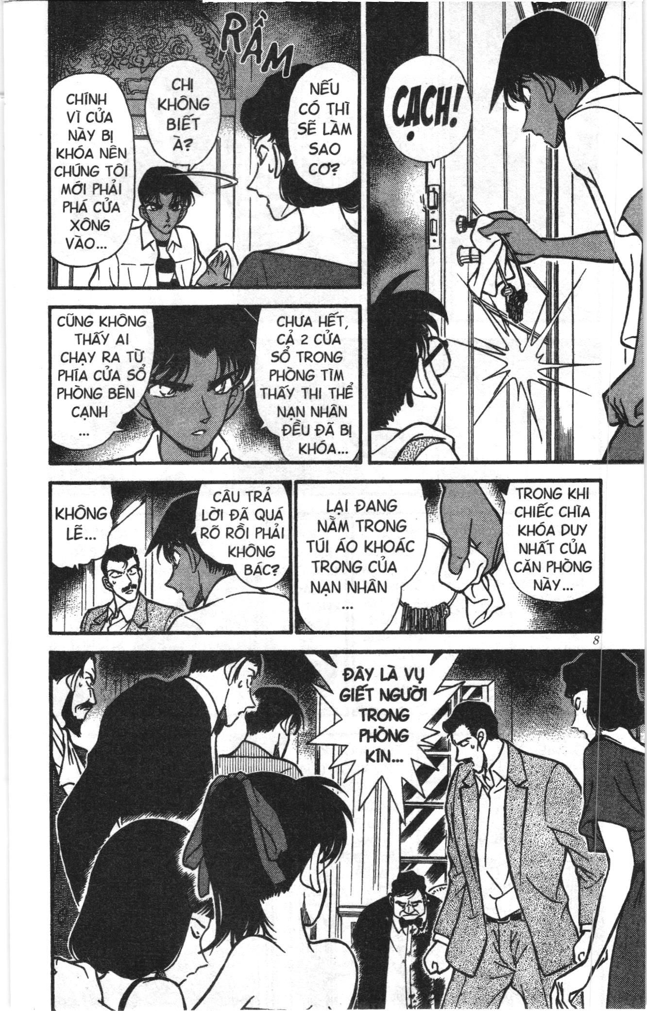 Thám tử lừng danh Conan Loạt truyện tranh Chapter 222 - Trang 6
