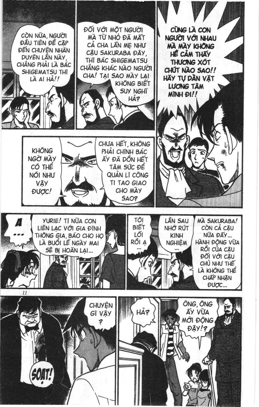 Thám tử lừng danh Conan Loạt truyện tranh Chapter 222 - Trang 9