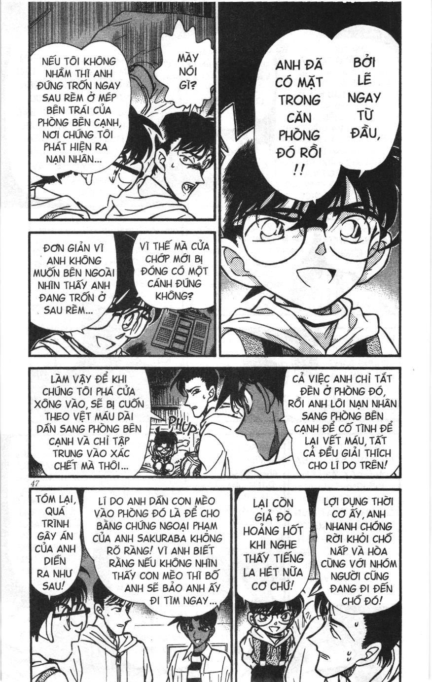 Thám tử lừng danh Conan Loạt truyện tranh Chapter 224 - Trang 13