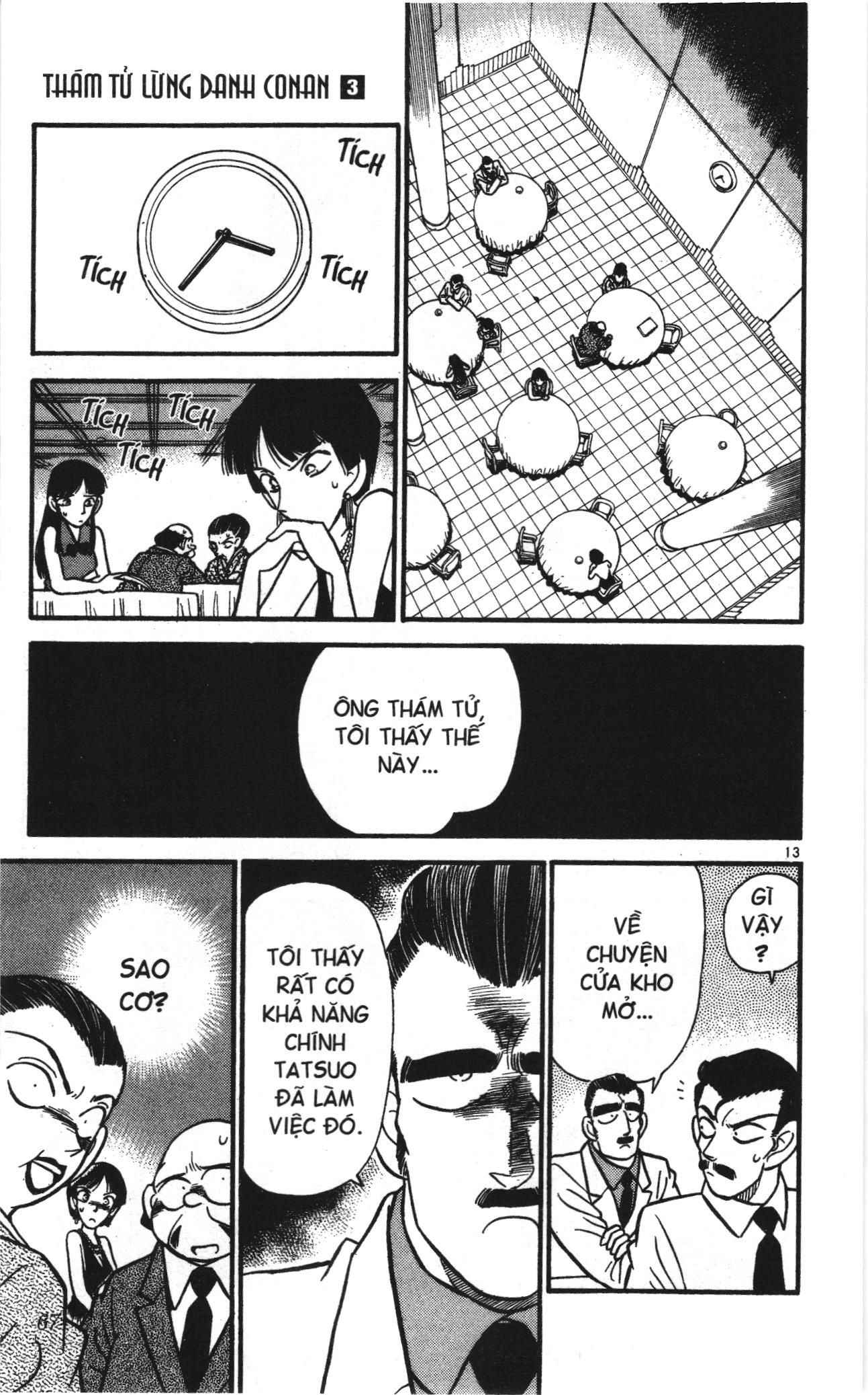 Thám tử lừng danh Conan Loạt truyện tranh Chapter 23 - Trang 13