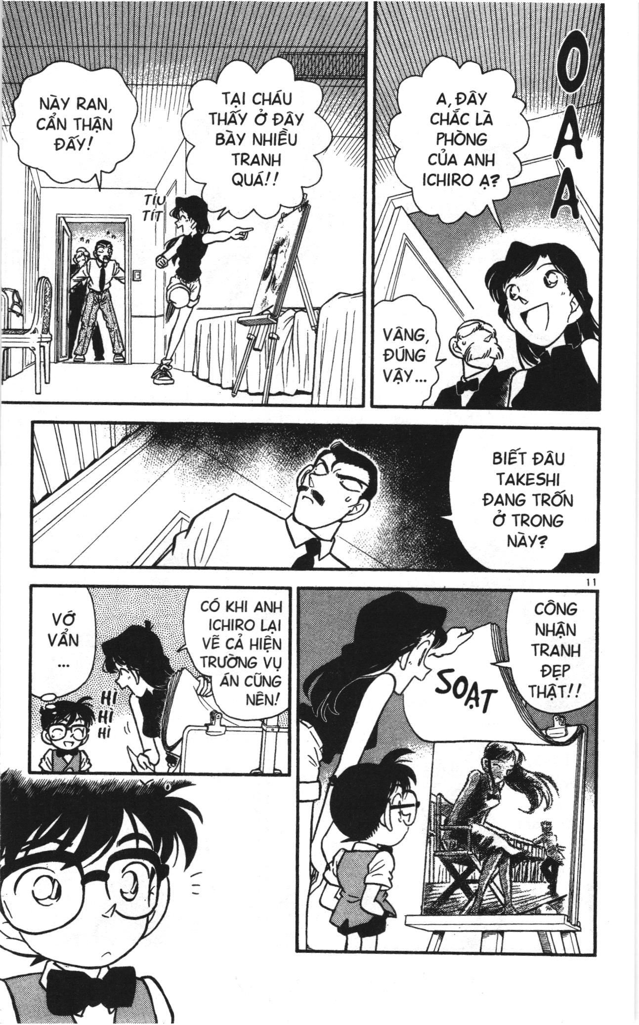 Thám tử lừng danh Conan Loạt truyện tranh Chapter 24 - Trang 11