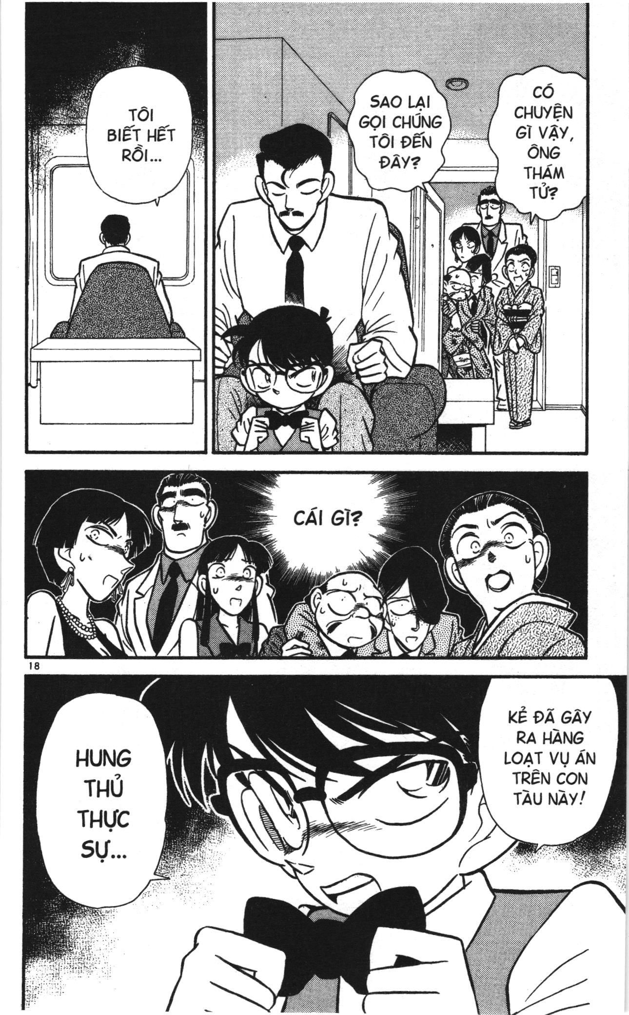 Thám tử lừng danh Conan Loạt truyện tranh Chapter 24 - Trang 18