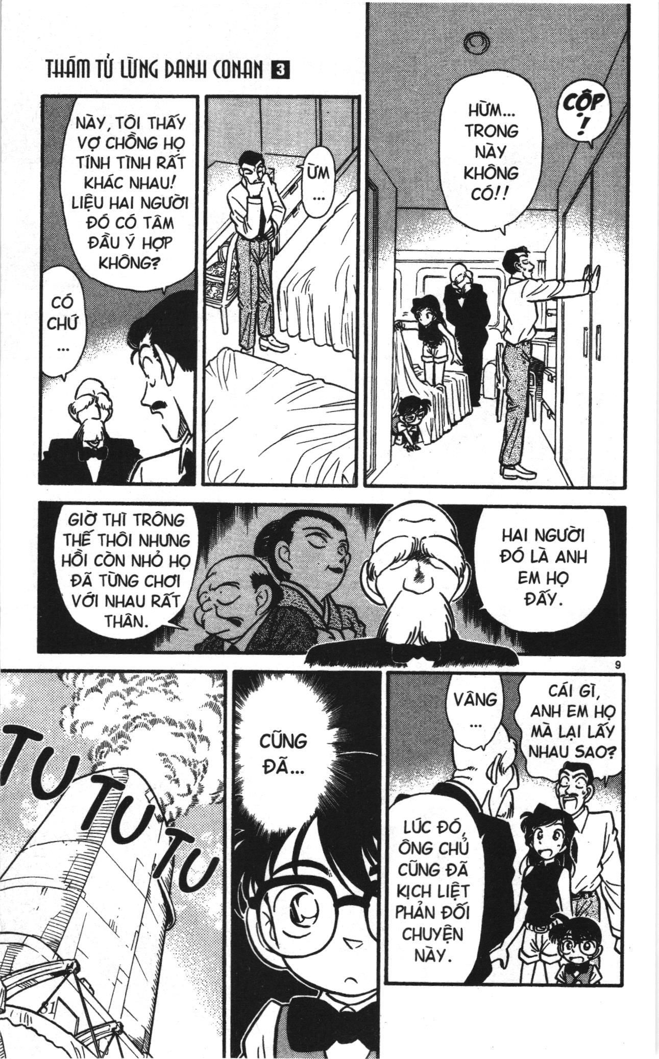 Thám tử lừng danh Conan Loạt truyện tranh Chapter 24 - Trang 9