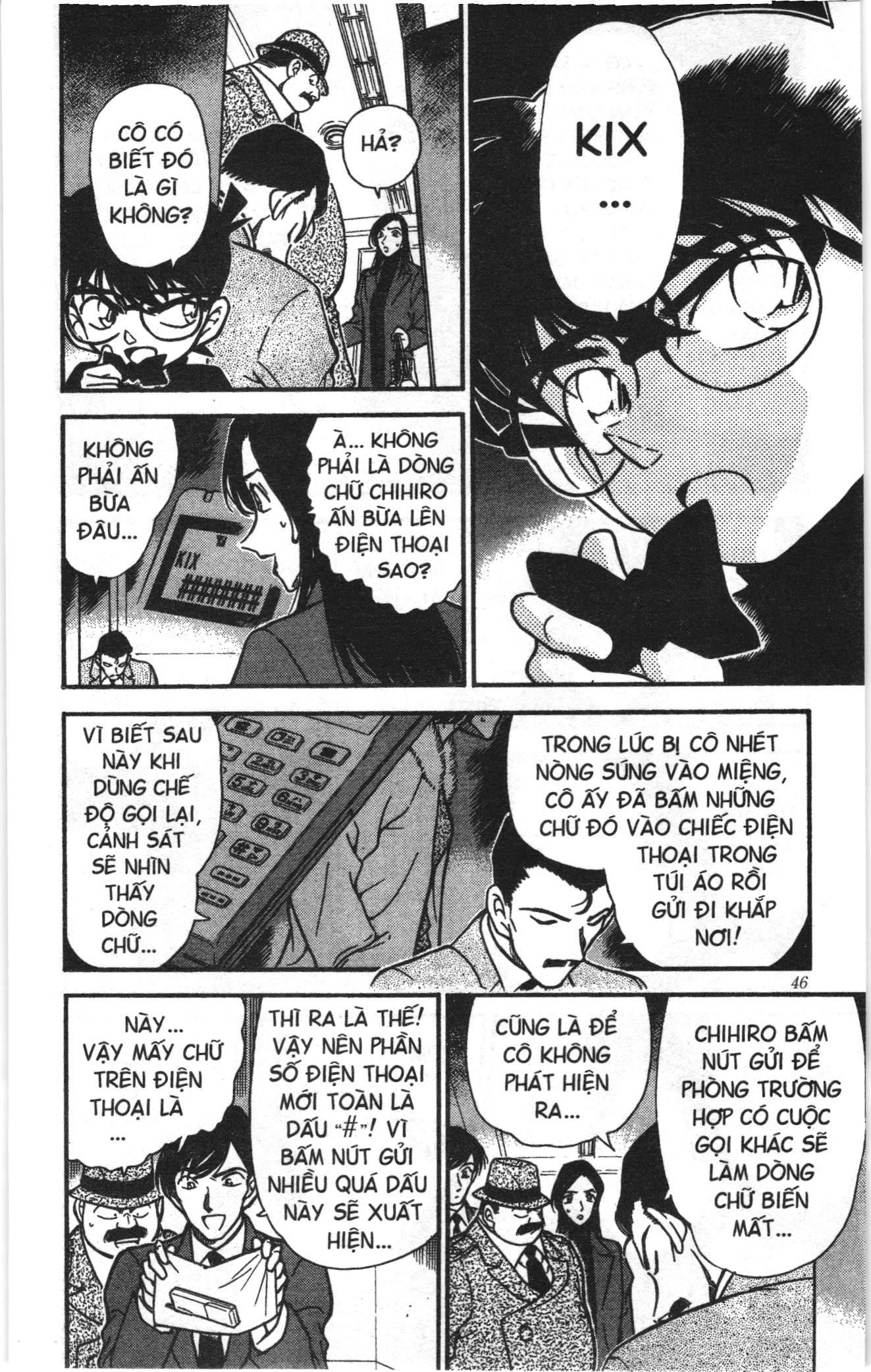 Thám tử lừng danh Conan Loạt truyện tranh Chapter 255 - Trang 10