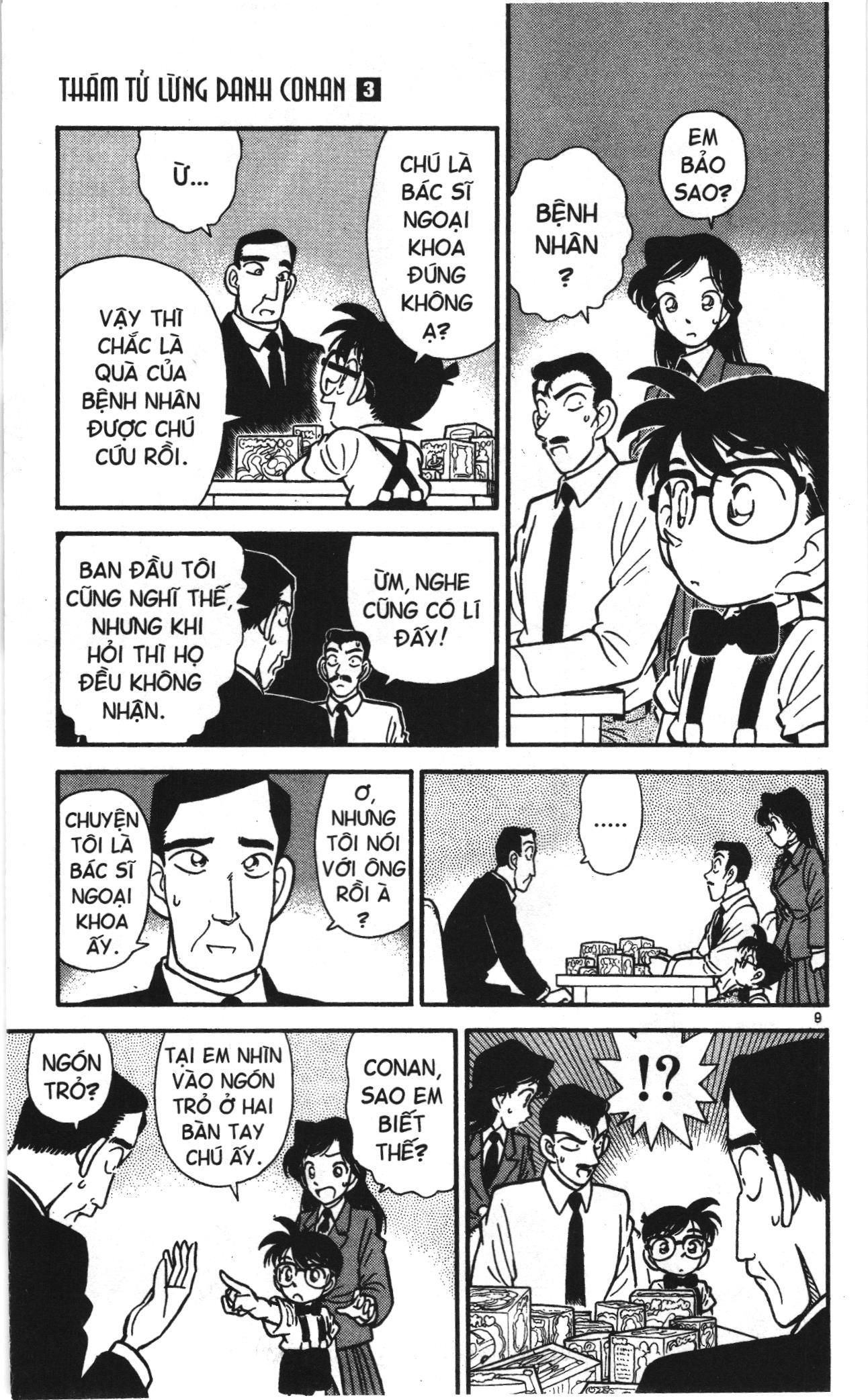 Thám tử lừng danh Conan Loạt truyện tranh Chapter 26 - Trang 9