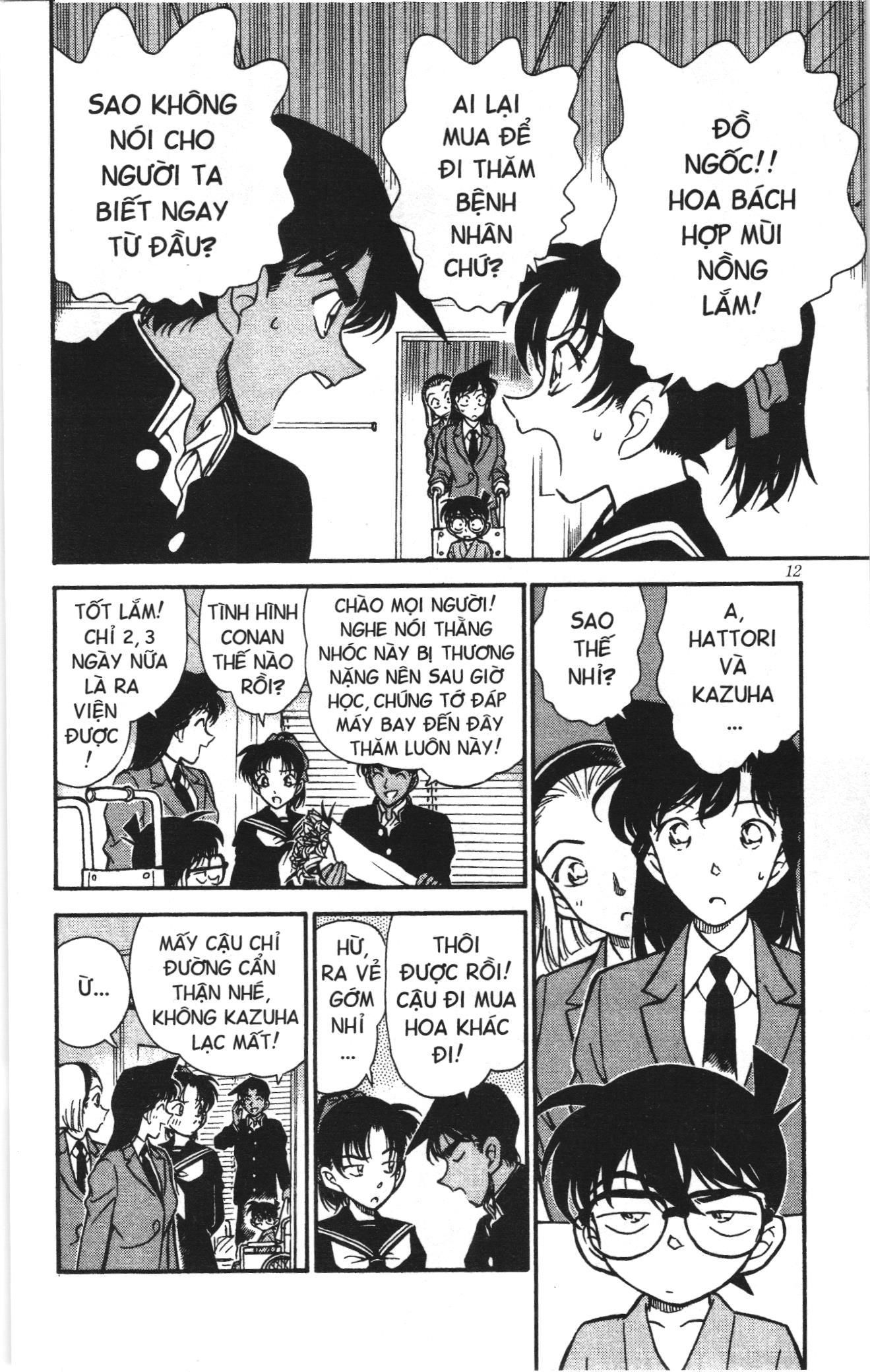 Thám tử lừng danh Conan Loạt truyện tranh Chapter 264 - Trang 10