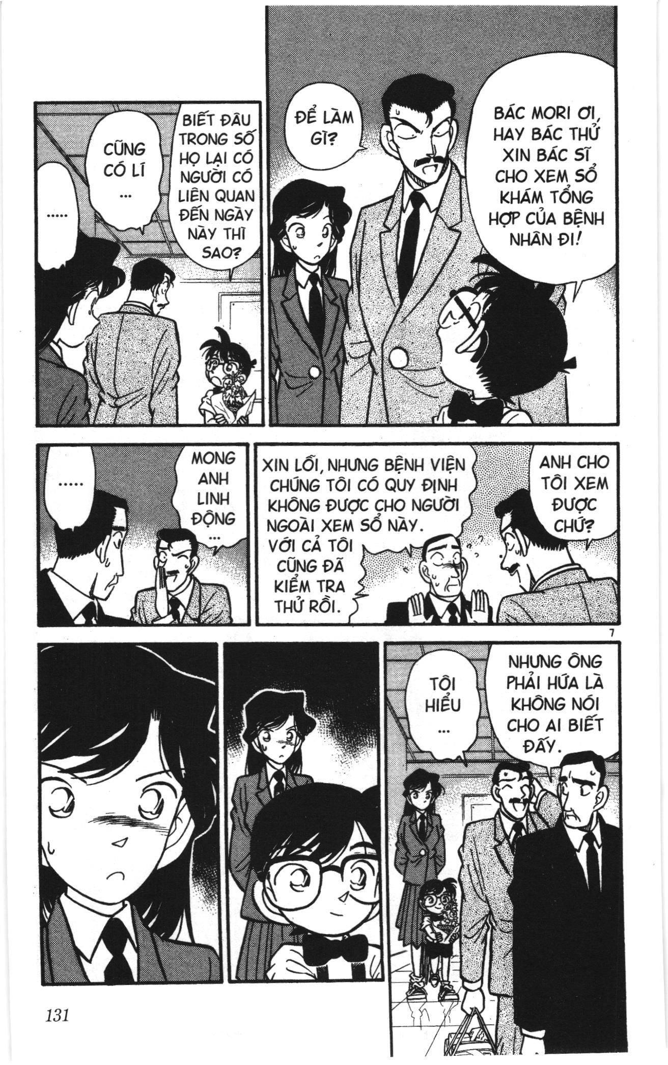 Thám tử lừng danh Conan Loạt truyện tranh Chapter 27 - Trang 7
