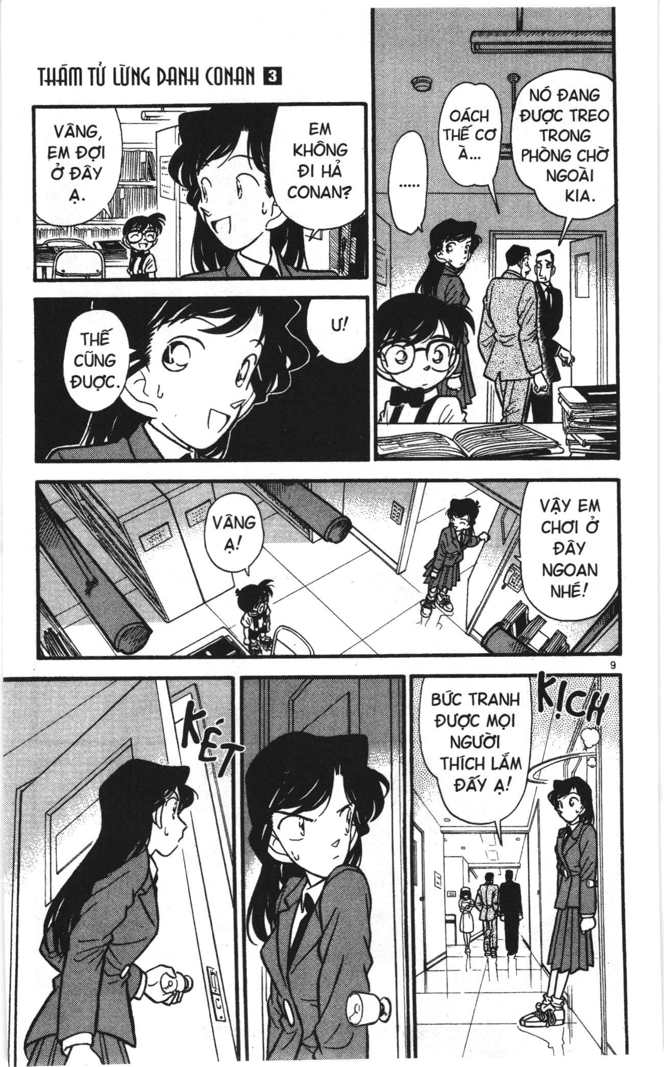 Thám tử lừng danh Conan Loạt truyện tranh Chapter 27 - Trang 9