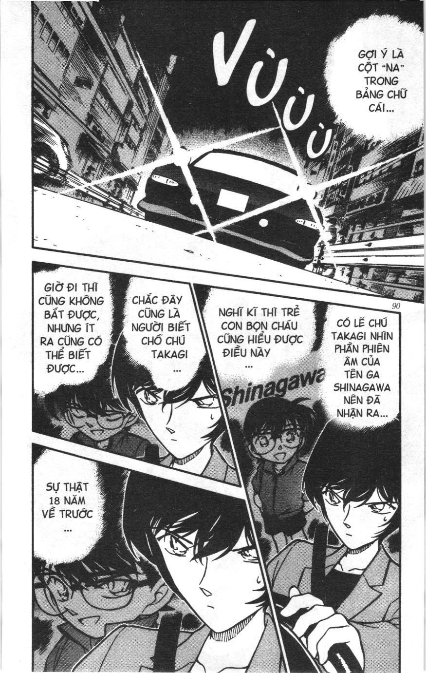 Thám tử lừng danh Conan Loạt truyện tranh Chapter 279 - Trang 2