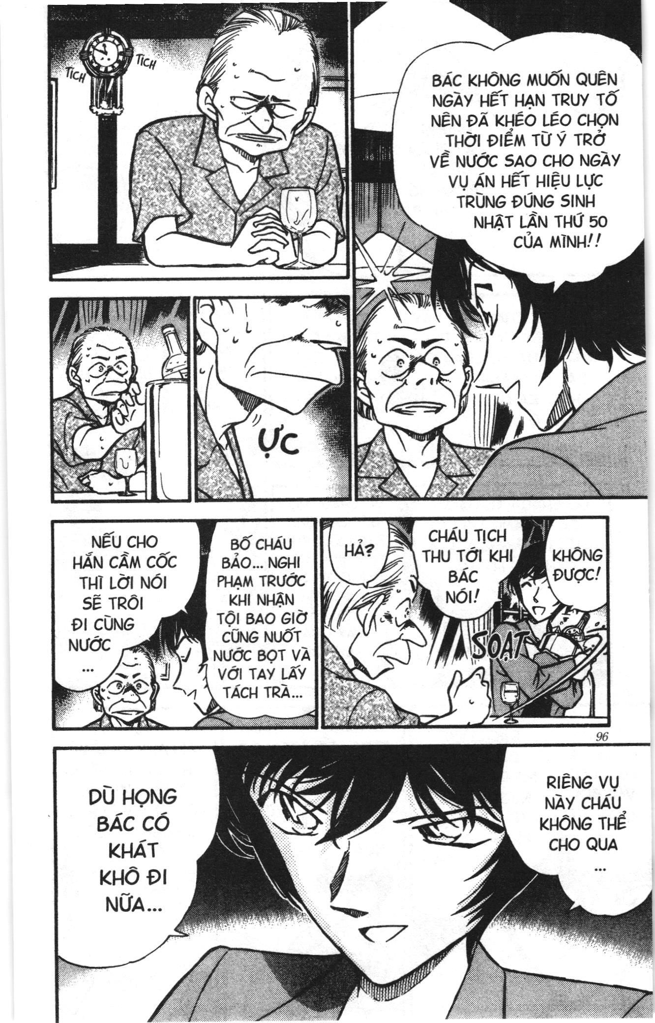 Thám tử lừng danh Conan Loạt truyện tranh Chapter 279 - Trang 8