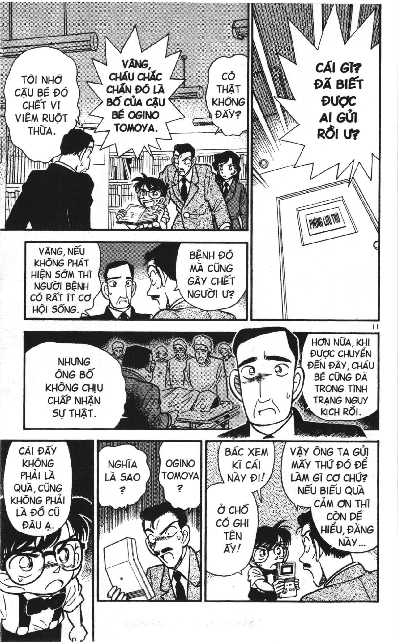 Thám tử lừng danh Conan Loạt truyện tranh Chapter 28 - Trang 11