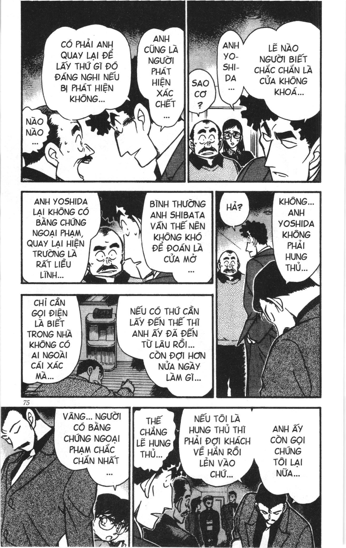Thám tử lừng danh Conan Loạt truyện tranh Chapter 288 - Trang 5