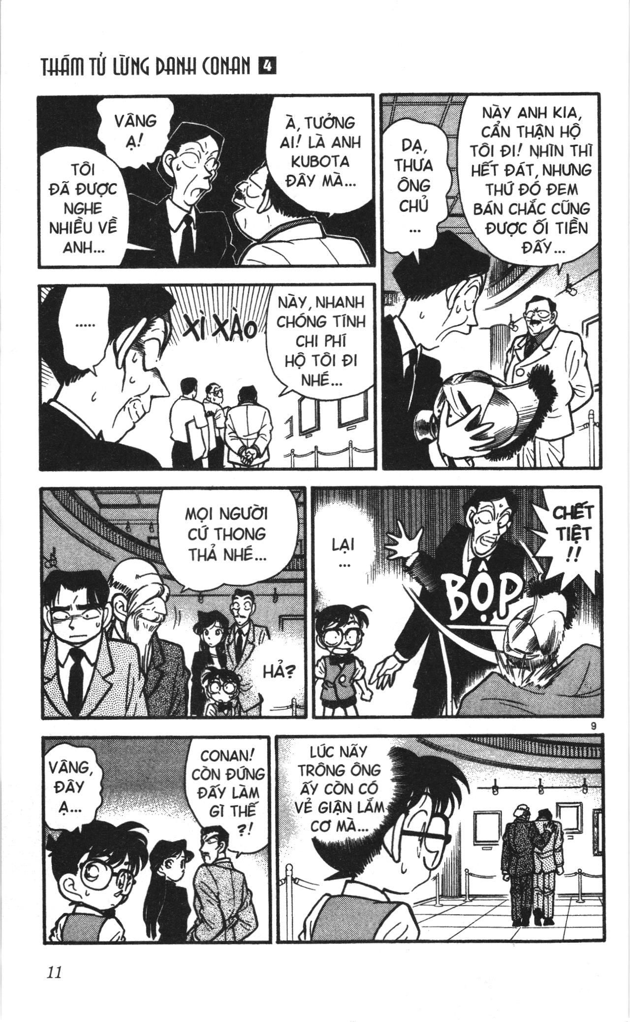 Thám tử lừng danh Conan Loạt truyện tranh Chapter 30 - Trang 9