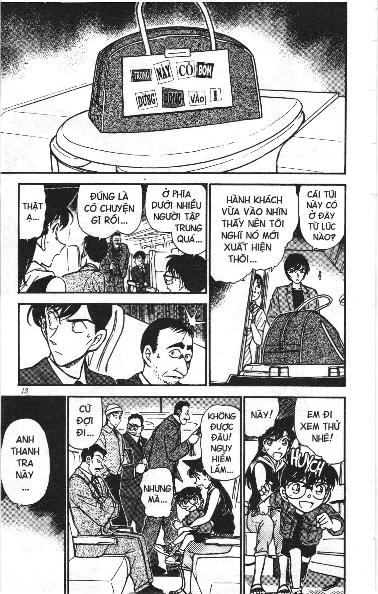 Thám tử lừng danh Conan Loạt truyện tranh Chapter 306 - Trang 11