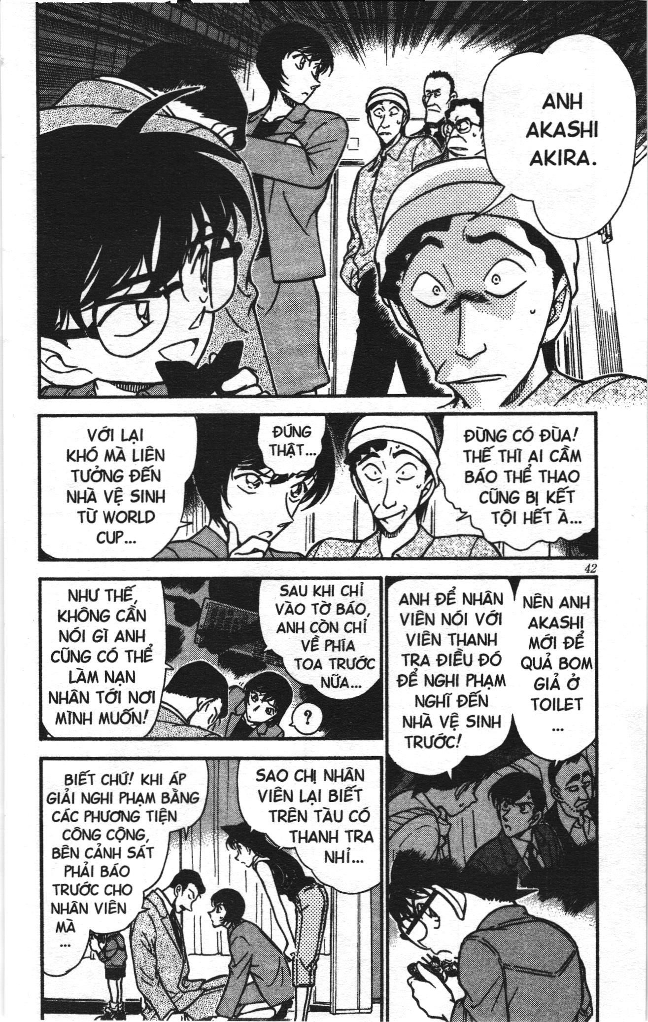 Thám tử lừng danh Conan Loạt truyện tranh Chapter 308 - Trang 6
