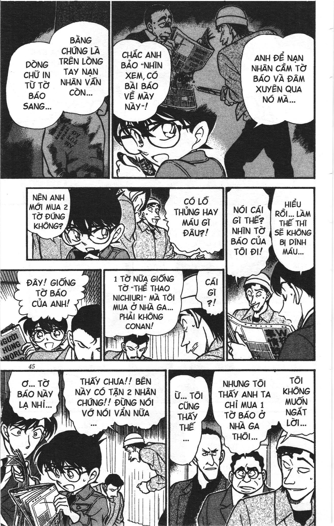 Thám tử lừng danh Conan Loạt truyện tranh Chapter 308 - Trang 9