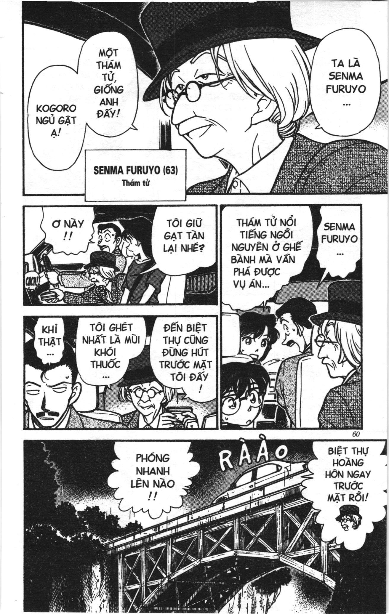 Thám tử lừng danh Conan Loạt truyện tranh Chapter 309 - Trang 5