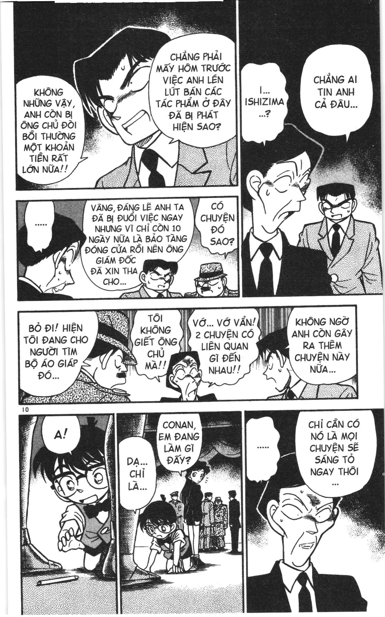 Thám tử lừng danh Conan Loạt truyện tranh Chapter 31 - Trang 10