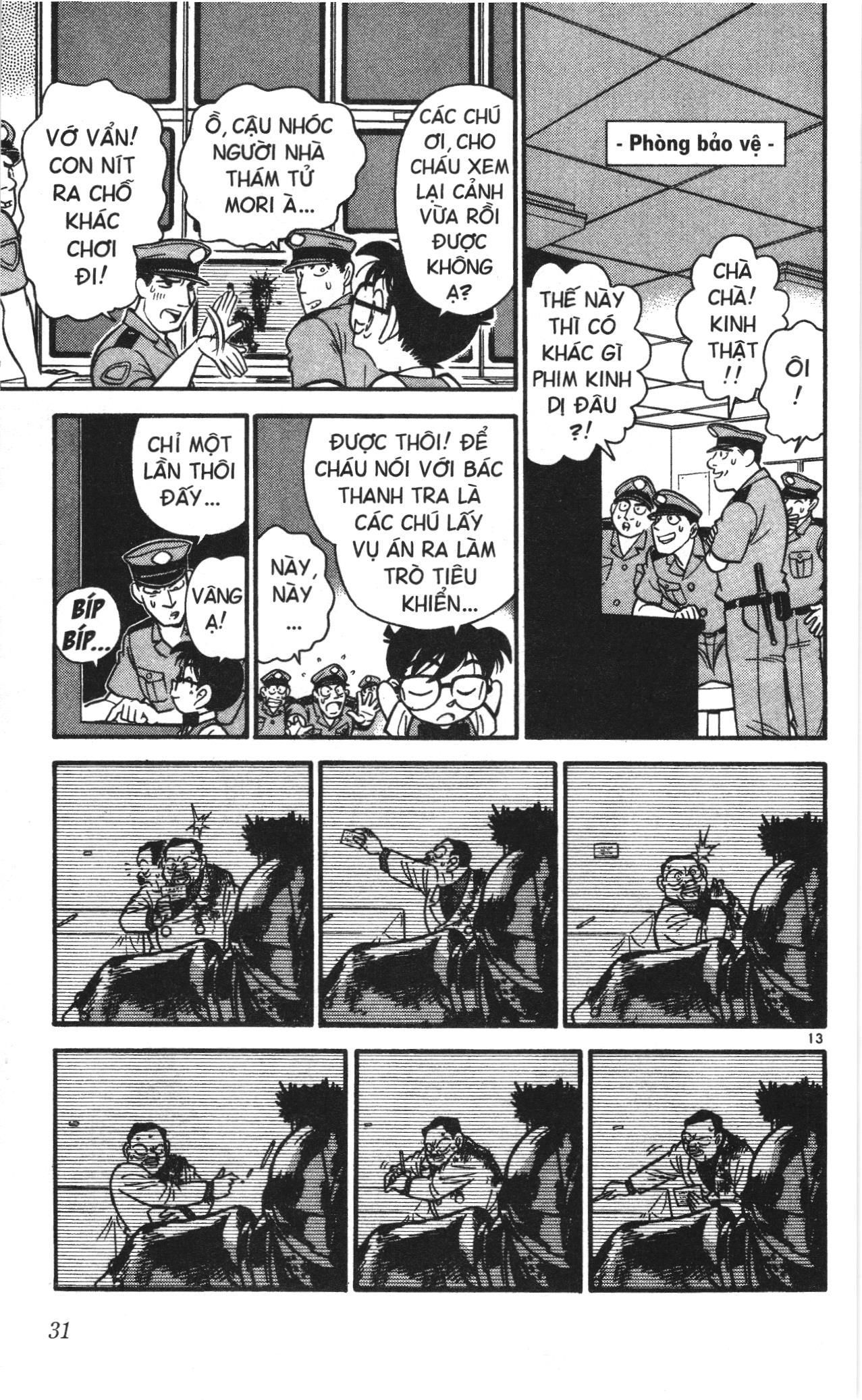 Thám tử lừng danh Conan Loạt truyện tranh Chapter 31 - Trang 13
