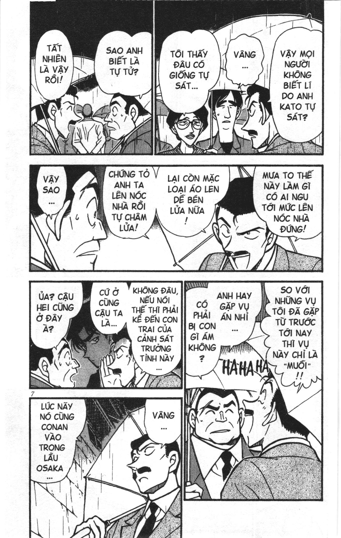 Thám tử lừng danh Conan Loạt truyện tranh Chapter 328 - Trang 5